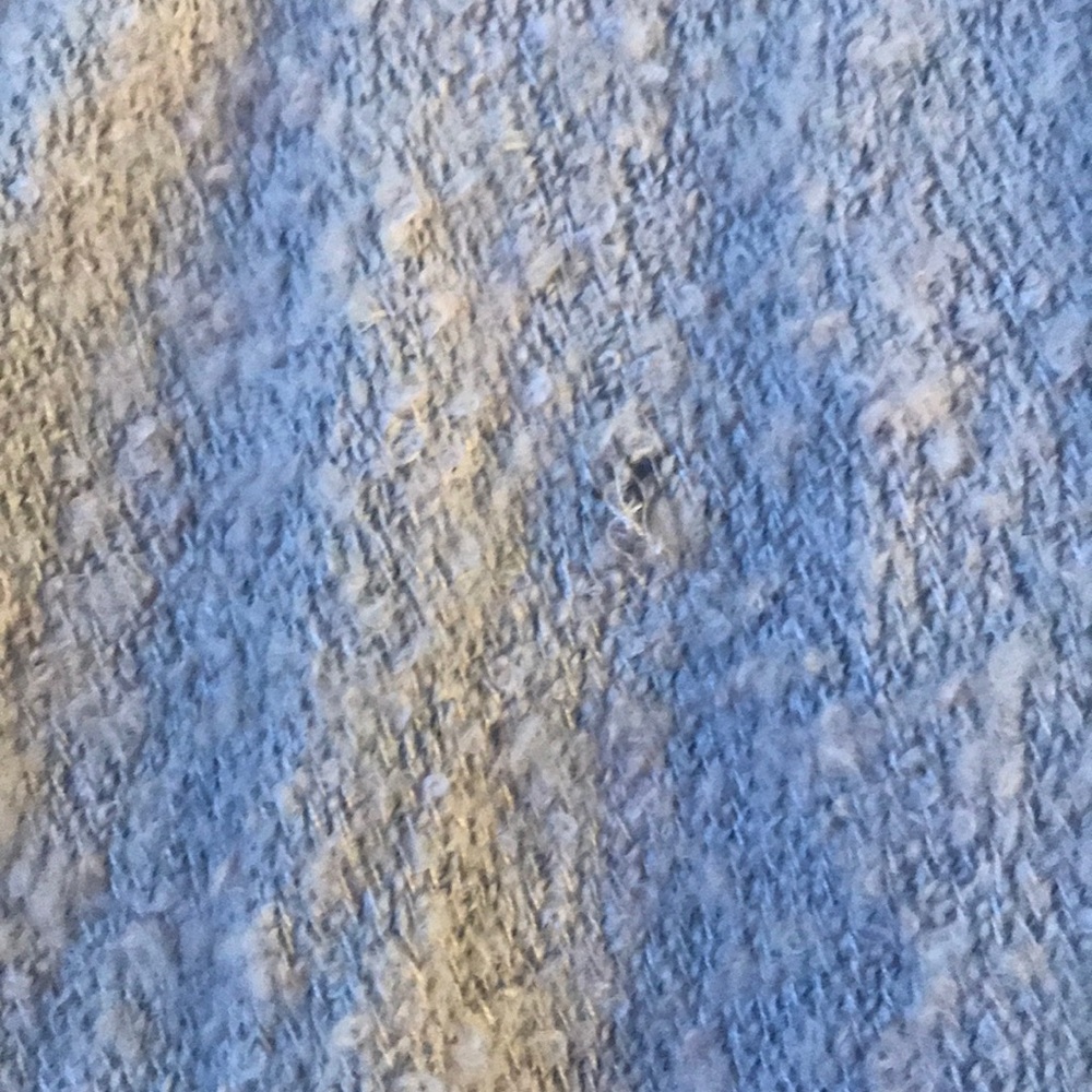 Oversized Solid Ruffle Ruana - Picture 5 of 6